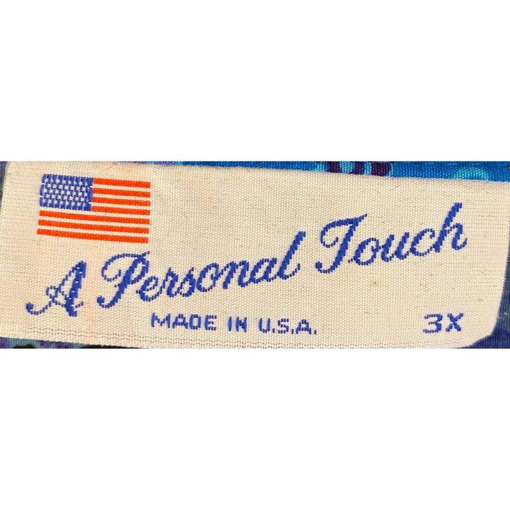 Vintage A Personal Touch Button Patchwork Floral … - image 4